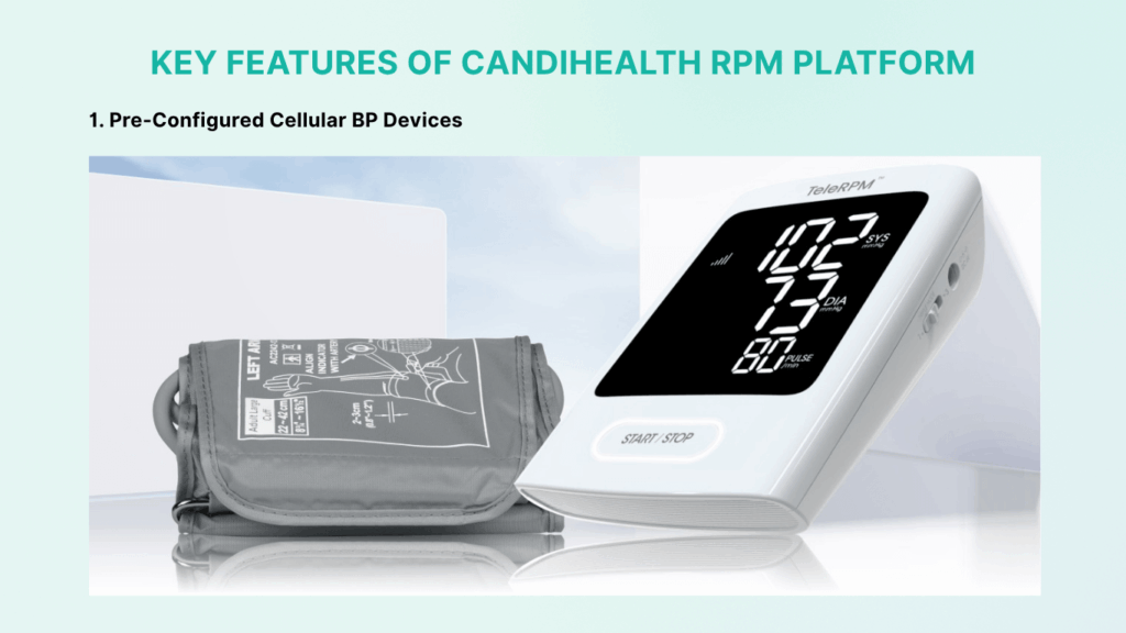 Manage Hypertension remotely with CandiHealth cellular devices